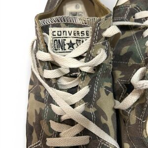 Converse Green Camouflage Sneakers